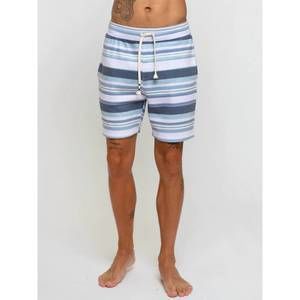 NEW SOL ANGELES mens bay stripe short in blue/white